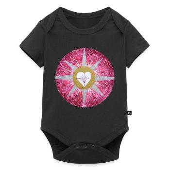 Heavenly SoulCrystal Sonja Ariel von Staden - Baby Premium short-sleeve bodysuit - black - Front