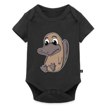 Platypus - Baby Premium short-sleeve bodysuit - black - Front