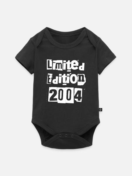 Limited Edition 2004 - Baby Premium Kurzarmbody - Schwarz