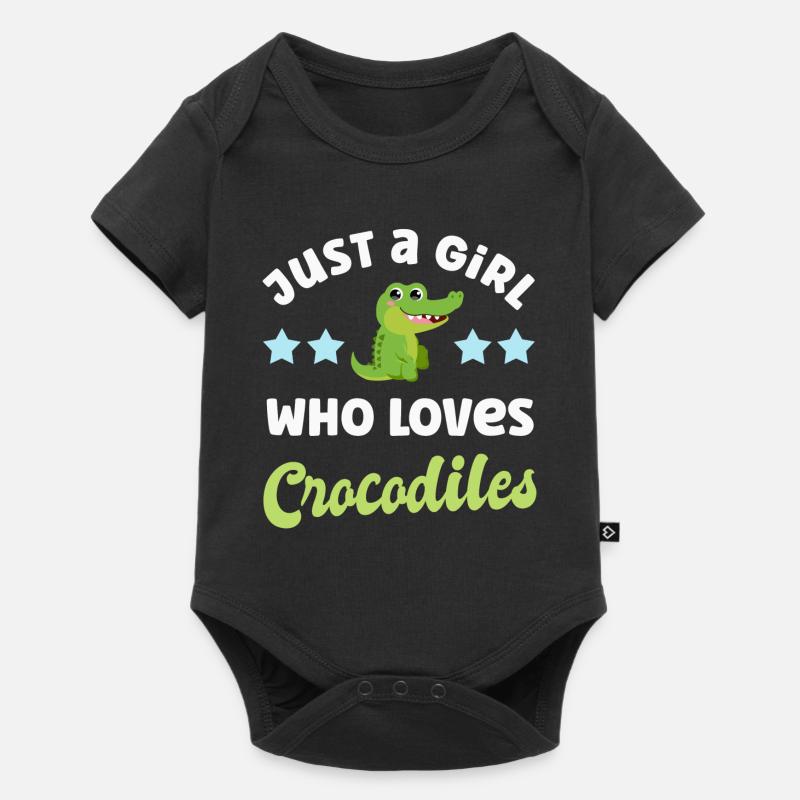 Crocodile Crocodiles - Body à manches courtes Premium Bébé - noir