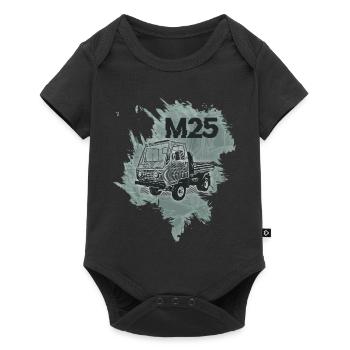 Multivoiture M25 - Body à manches courtes Premium Bébé - noir - Devant