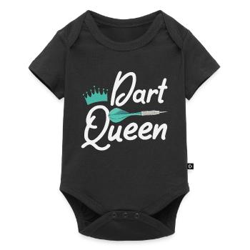 Dart Darts - Baby Premium short-sleeve bodysuit - black - Front