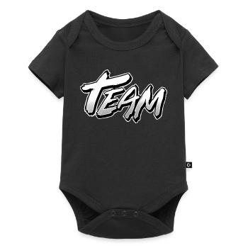 Équipe - Body à manches courtes Premium Bébé - noir - Devant