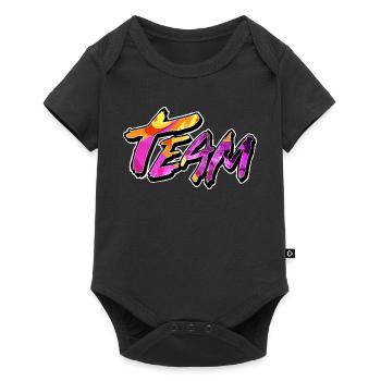 Équipe - Body à manches courtes Premium Bébé - noir - Devant