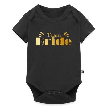 Équipe Bride - Body à manches courtes Premium Bébé - noir - Devant