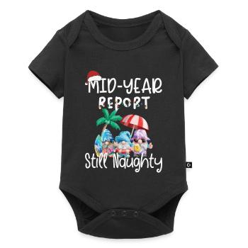 Gnome Semi-Annual Report Still Cheeky - Baby Premium short-sleeve bodysuit - black - Front