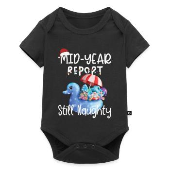 Gnome's Semi-Annual Report Still Cheeky - Baby Premium short-sleeve bodysuit - black - Front