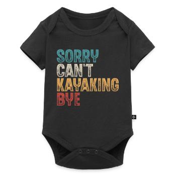 Kayak Kayakiste Kayakiste - Body à manches courtes Premium Bébé - noir - Devant