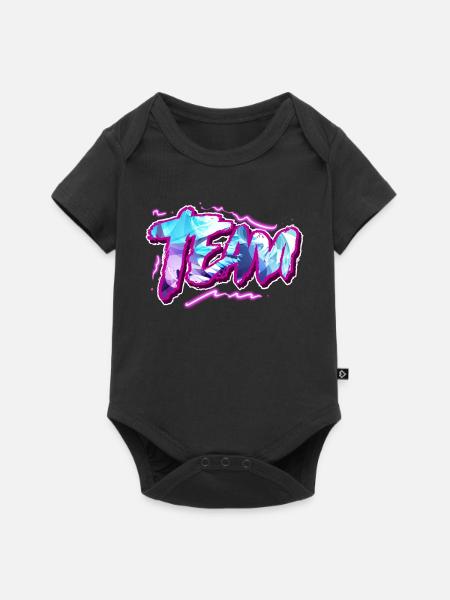 Team - Baby Premium Kurzarmbody - Schwarz