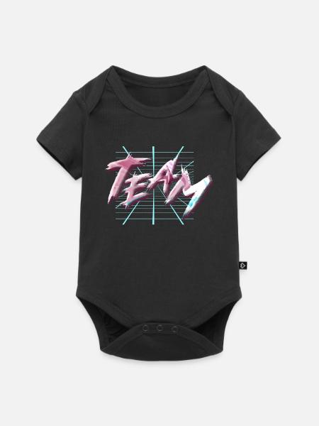 Team - Baby Premium Kurzarmbody - Schwarz