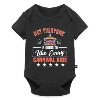 Circus motif for Krimes & clown fans - Baby Premium short-sleeve bodysuit - black - Front