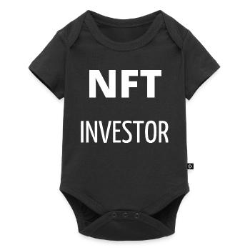 NFT investor - Body à manches courtes Premium Bébé - noir - Devant