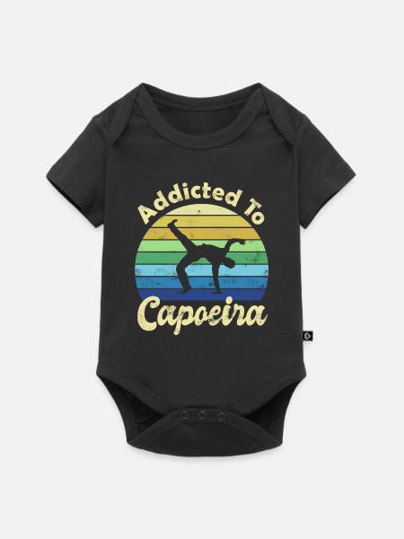 Capoeira - Baby Premium Kurzarmbody - Schwarz