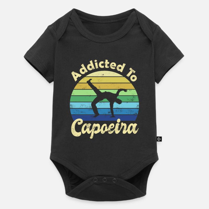 Capoeira - Body à manches courtes Premium Bébé - noir