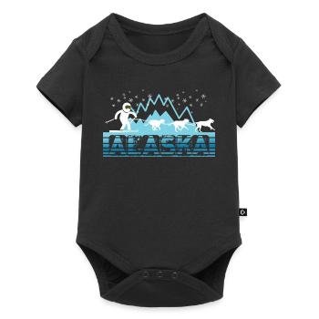 Alaska - Body à manches courtes Premium Bébé - noir - Devant
