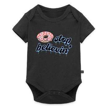 Sweets Delicious Donut Dessert Statement - Body à manches courtes Premium Bébé - noir - Devant