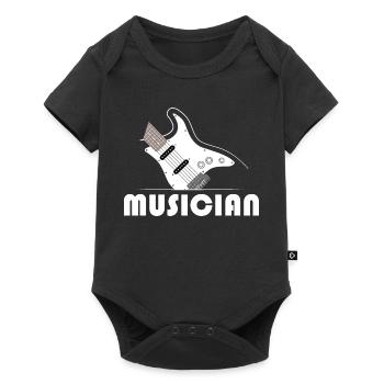 musicien musicien eGuitar Guitar Band Musicien - Body à manches courtes Premium Bébé - noir - Devant