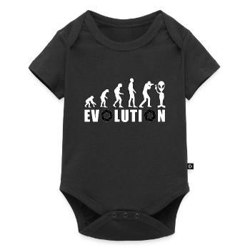 EVOLUTION PHOTOGRAPHY Photo Alien Camera Gift - Body à manches courtes Premium Bébé - noir - Devant
