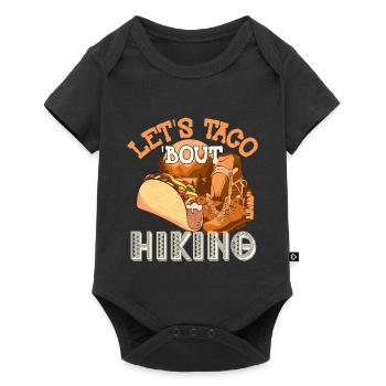 Let's Taco' Bout Hiking - Baby Premium short-sleeve bodysuit - black - Front