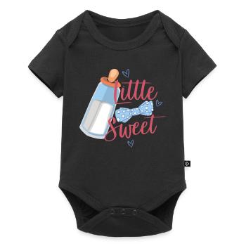 Bébé petit et doux - Body à manches courtes Premium Bébé - noir - Devant