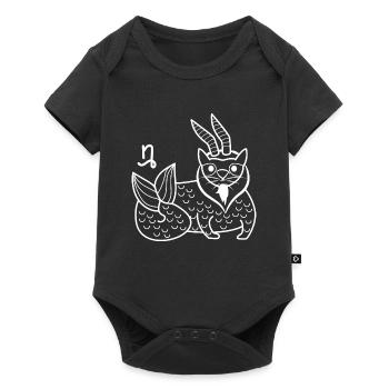 Superstition Galaxy Esoteric Capricorn Zodiac Sign - Baby Premium short-sleeve bodysuit - black - Front