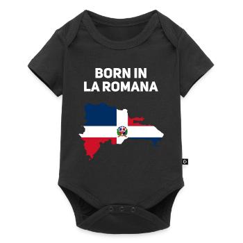 République dominicaine - Body à manches courtes Premium Bébé - noir - Devant