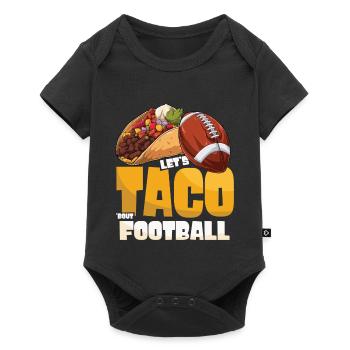 Taco Bout Football Match Day - Baby Premium short-sleeve bodysuit - black - Front