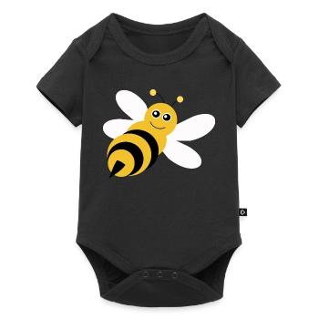 Bee Bee Beekeeper Gift Christmas - Baby Premium short-sleeve bodysuit - black - Front
