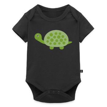Turtle Turtles - Baby Premium short-sleeve bodysuit - black - Front