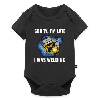 Welding Welder Metal Construction Ironworker - Baby Premium short-sleeve bodysuit - black - Front