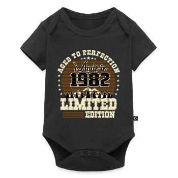 1982 Limited Edition - Baby Premium short-sleeve bodysuit - black - Front