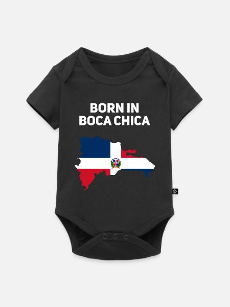 Boca Chica - Baby Premium Kurzarmbody - Schwarz