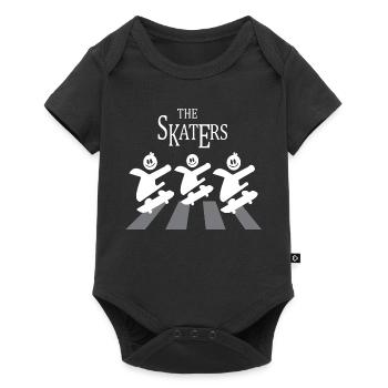 Die Skater Crew - Baby Premium Kurzarmbody - Schwarz - Vorne