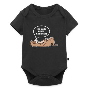 Sloth Lazy Animal Jungle Dweller Statement Zoo - Baby Premium short-sleeve bodysuit - black - Front