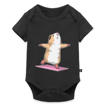 Méditation de Yoga Meerschweich - Body à manches courtes Premium Bébé - noir - Devant