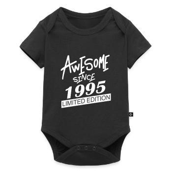 1995 - Né en 1995 - Body à manches courtes Premium Bébé - noir - Devant