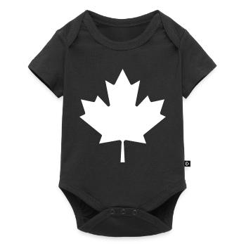 Show off your colors – Canada (dark) - Baby Premium short-sleeve bodysuit - black - Front