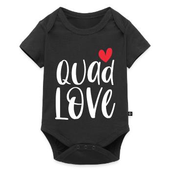 Quad Quad Rider Offroad Passion Gift - Baby Premium short-sleeve bodysuit - black - Front