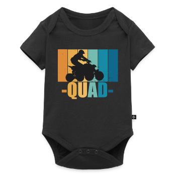 Quad Quad Driver Offroad Motorsport Gift - Baby Premium short-sleeve bodysuit - black - Front