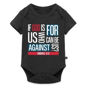 God for us (dark) - Baby Premium short-sleeve bodysuit - black - Front