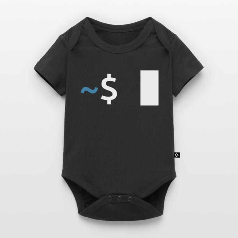 Linux Shell Command Baby Premium Kurzarmbody
