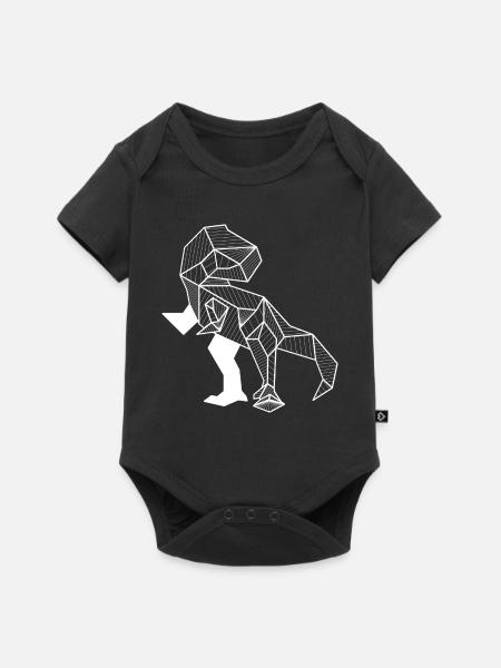 Trex - Baby Premium Kurzarmbody - Schwarz