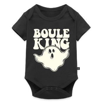 Boule King Queen Outfit for Boules Players - Baby Premium short-sleeve bodysuit - black - Front