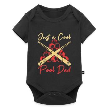 Billiard Papa - Baby Premium short-sleeve bodysuit - black - Front