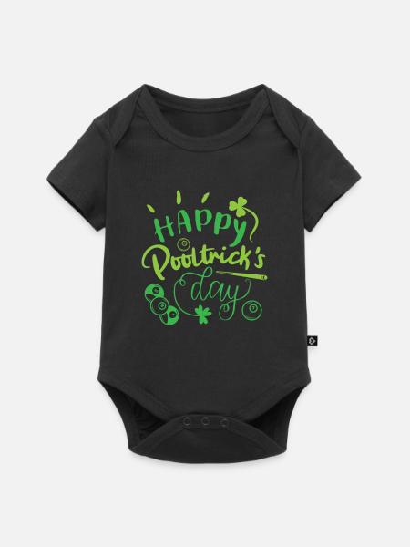 Billard St. Patricks - Baby Premium Kurzarmbody - Schwarz