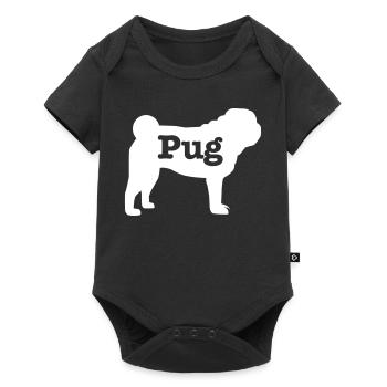 Carlin - Body à manches courtes Premium Bébé - noir - Devant