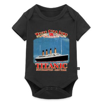 TITANIC creation Louis RUNEMBERG © Adagp - Baby Premium short-sleeve bodysuit - black - Front
