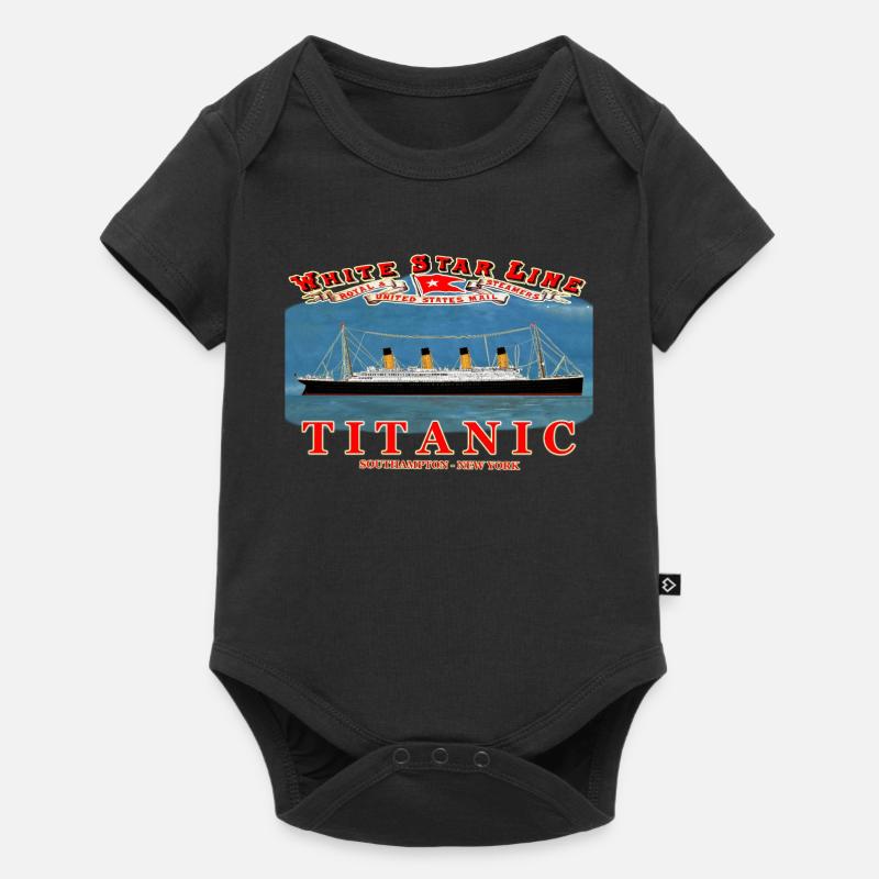 TITANIC CREATION Louis RUNEMBERG © Adagp - Body à manches courtes Premium Bébé - noir