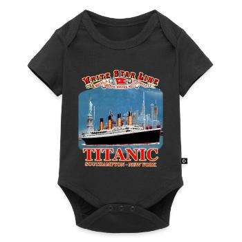 TITANIC creation Louis RUNEMBERG © Adagp - Baby Premium short-sleeve bodysuit - black - Front