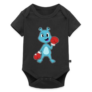 Gants de boxe Boxer Alien Boxe - Body à manches courtes Premium Bébé - noir - Devant